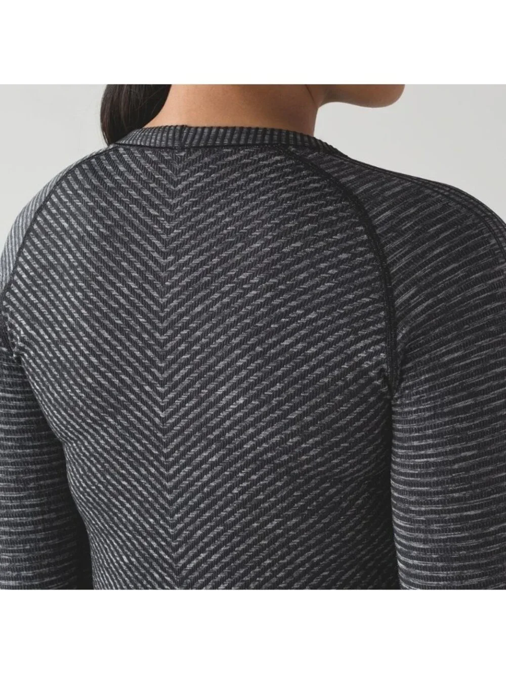 Lululemon Restless Pullover Heathered Black